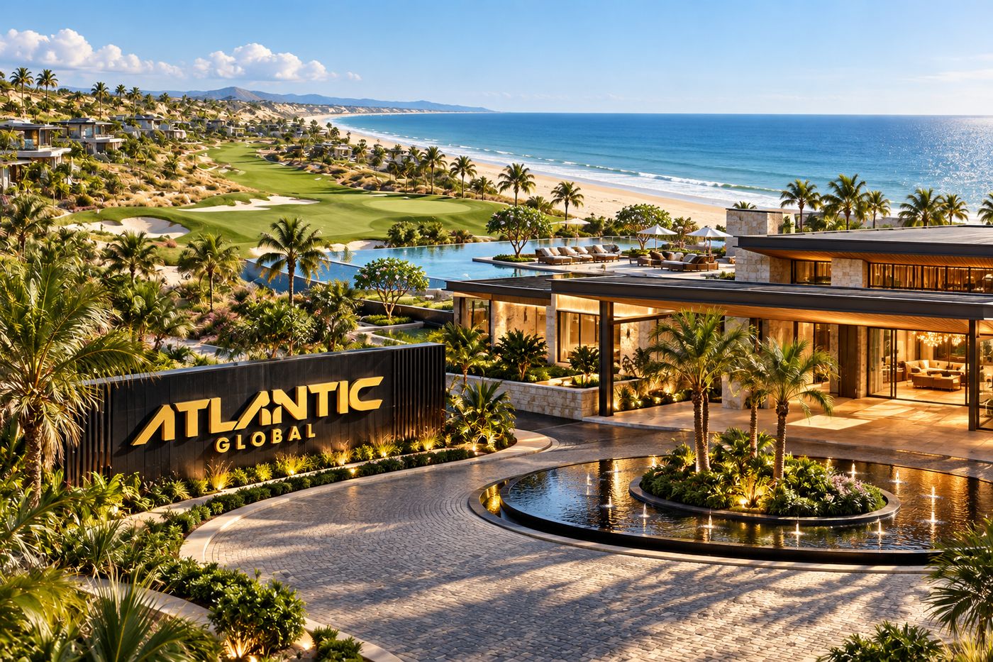 Sân golf ven biển